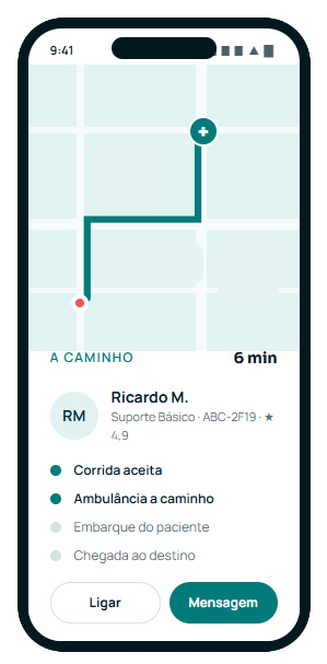 Passo 2 - Acompanhar Rota